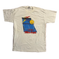 90’s Murina I Feel Great Team Tennis Ultra Slim Fast White Tshirt - Large - 23" x 32"