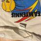 90’s Murina I Feel Great Team Tennis Ultra Slim Fast White Tshirt - Large - 23" x 32"