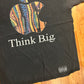 RockSmith Think B.I.G. Biggie Apple Black Tshirt - Medium - 21" x 28"