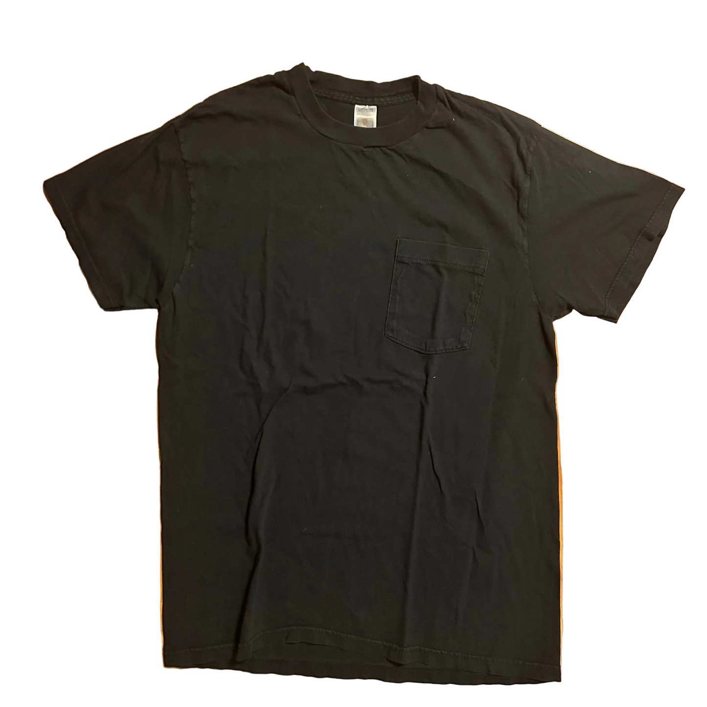 FOTL 00’s Blank Black Pocket Tshirt - Medium - 20" x 29.5"