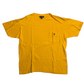 90’s Nautica Yellow Pocket Tshirt - Large - 23" x 28"