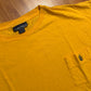 90’s Nautica Yellow Pocket Tshirt - Large - 23" x 28"