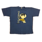 80/90's Snoopy Peanuts Harding University Blue Tshirt - Medium - 21" x 25.5"