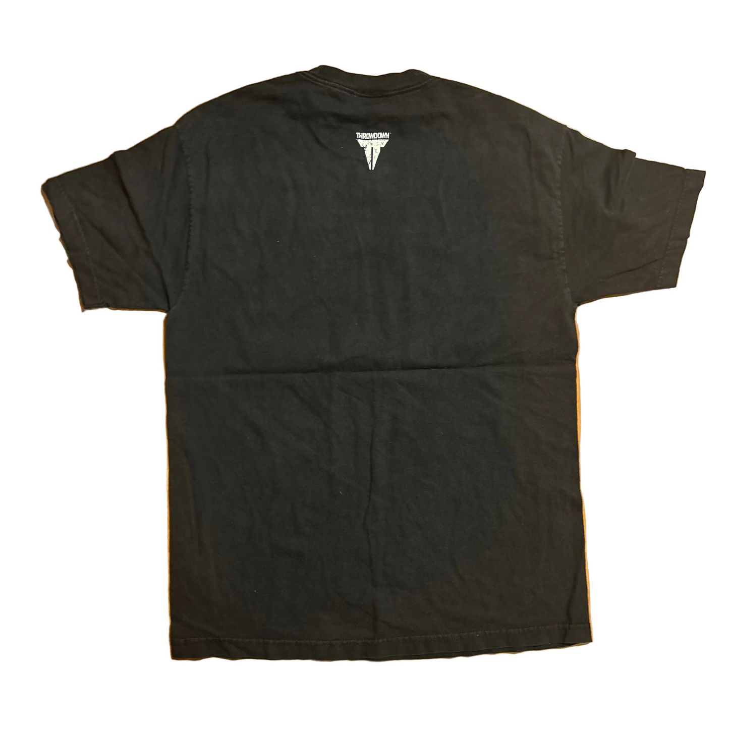 Throwdown Industries Black Logo Tshirt - Medium - 20.5" x 29"