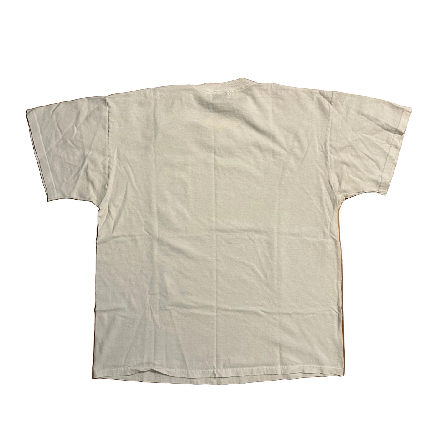 90’s Otomix Sport Health Happiness, Prosperity, Good Fortune, Peace White Tshirt - Large - 23.5" x 28"