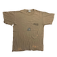 90's Soldier of Christ Enlisted God Incarnate Brown Distressed Tshirt - Medium - 21" x 27"