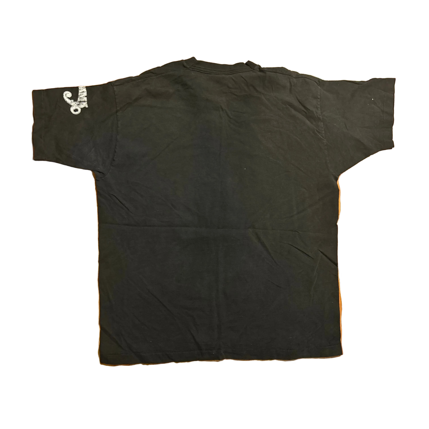 90's FOTL Country Comfort Alabama Black Logo Tshirt - Large - 23" x 28"