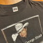 Tultex George Strait Country Music Festival Distressed Faded Black Tshirt - XLarge - 25" x 30"