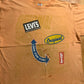 90’s Levi's For Women Original Logo Orange Tshirt - Large - 23" x 26"