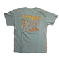 Jimmy Buffett 2013 Songs From Somewhere Concert Tour Light Blue Tshirt - Medium - 21" x 29"o