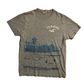 Hollister California Bird Logo Grey Tshirt - Medium - 20" x 27"