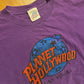 90’s Planet Hollywood Las Vegas Purple Tshirt - Medium - 21" x 29"