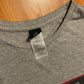 90’s Jordan Brand Grey Spellout Tshirt - XLarge - 24" x 29"