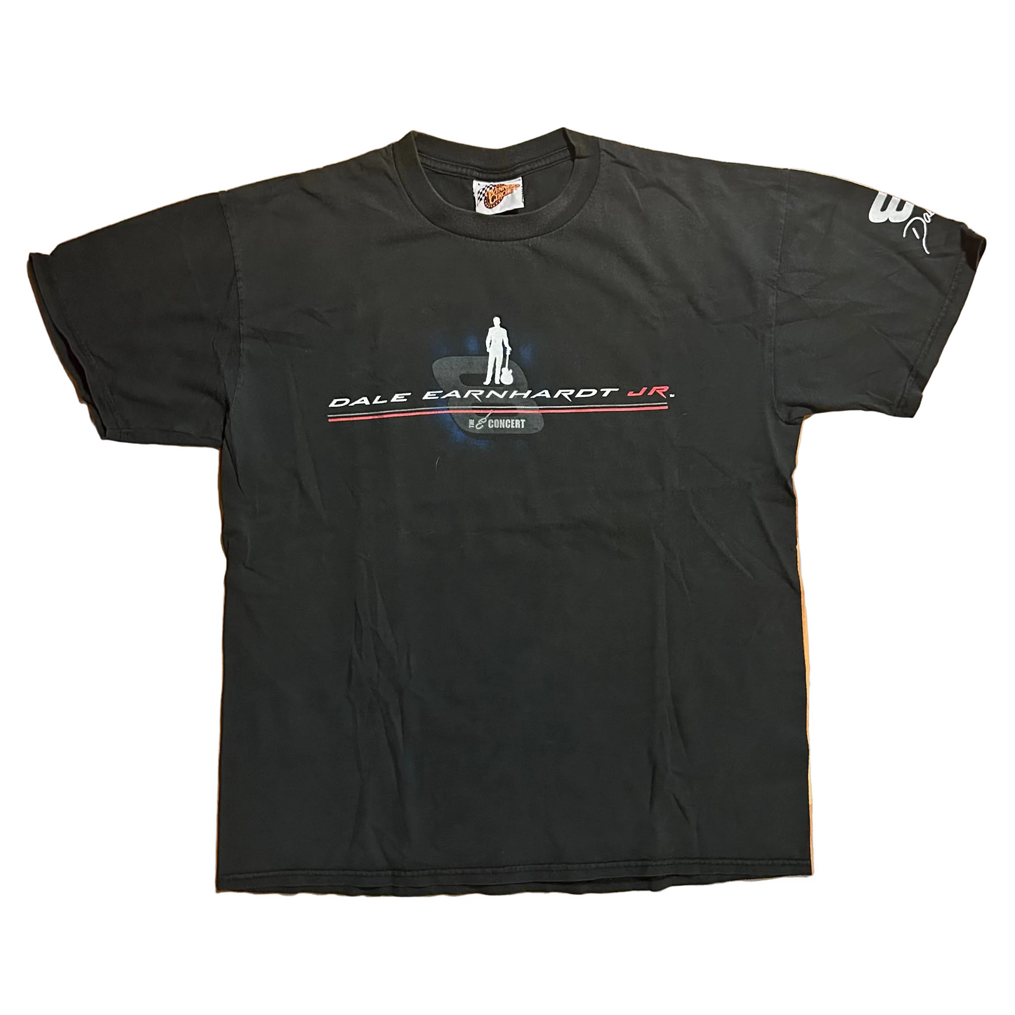 Winner’s Circle Dale Earnhardt Je NASCAR Concert Tour 2003 Black Tshirt - Large - 22.5" x 29"