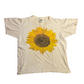 90's Tennessee River Gold Sunflower White Tshirt - Large - 23" x 26.5"