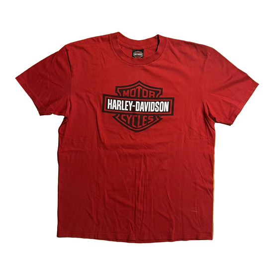 Harley Davidson Washington DC Patriot 2008 Red Tshirt - Large - 22" x 29"