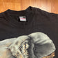 Club 21 Elephant Wild Life Buffalo Soldier Africa Black Tshirt - XLarge - 26" x 33.5"