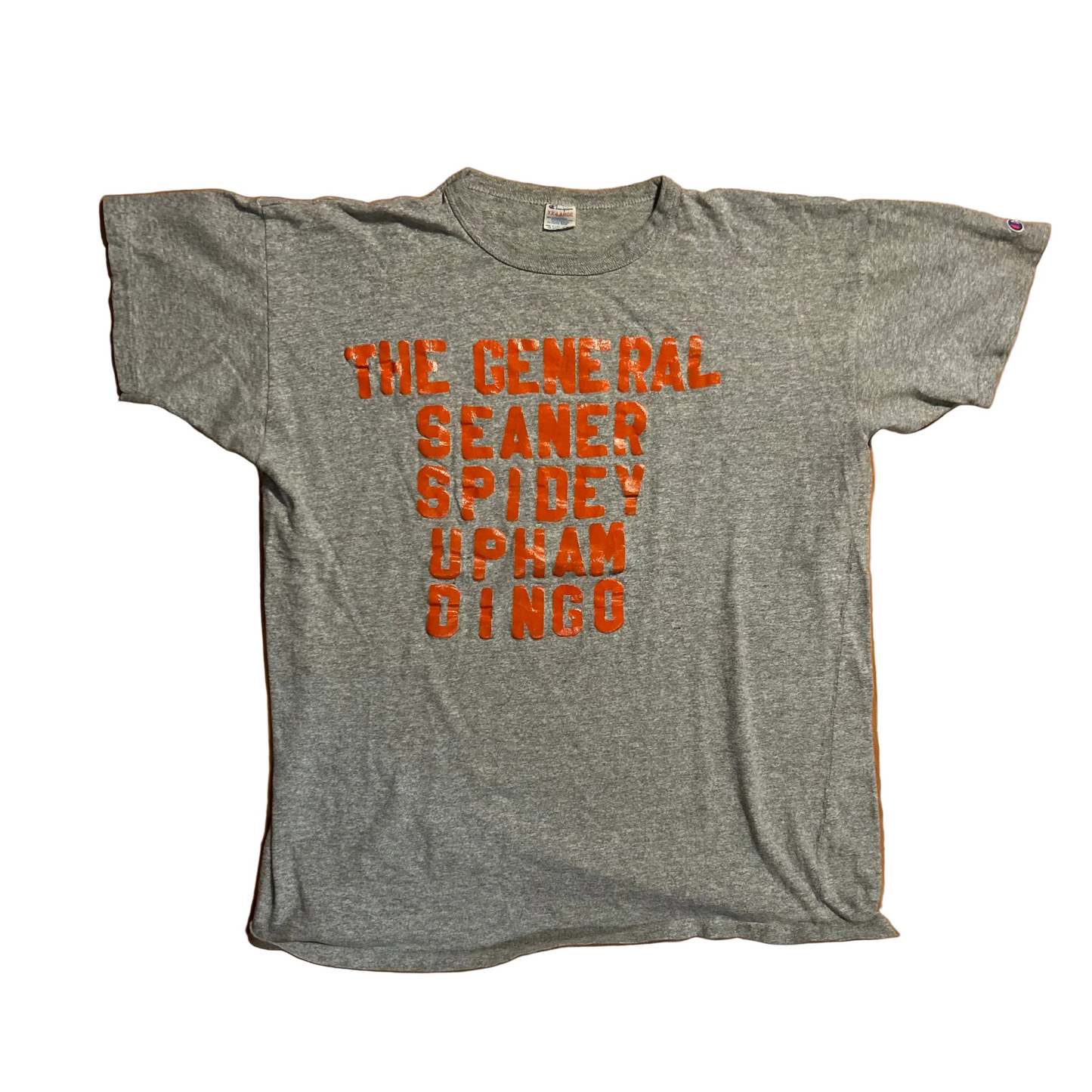 80’s Champion No Way Grey Tshirt - Large - 23" x 28"
