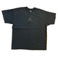 Air Jordan Black Logo Tshirt - XLarge - 27" x 31"