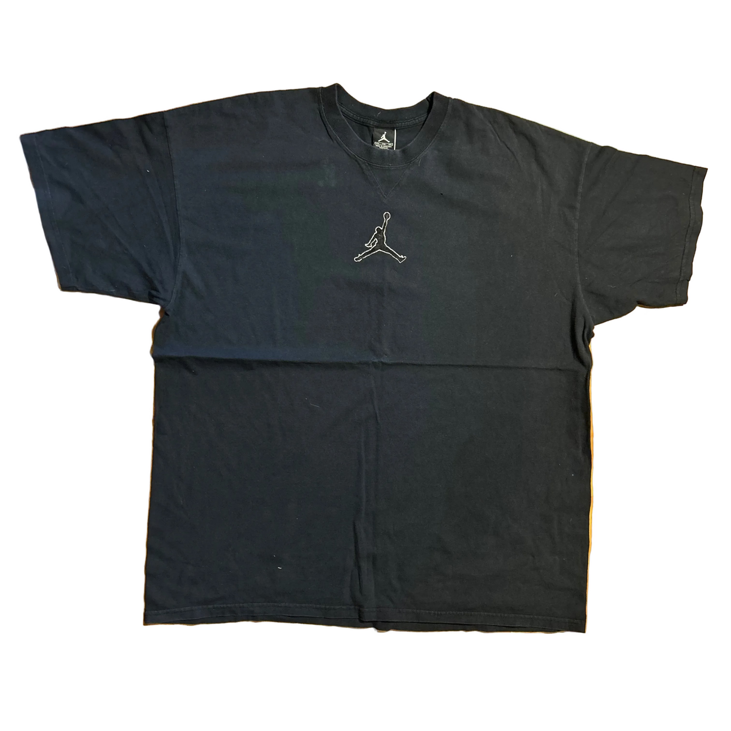 Air Jordan Black Logo Tshirt - XLarge - 27" x 31"