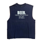 Orange County Choppers Beer. Helping White Men Dance Navy Blue Tanktop Shirt - XLarge - 24.5" x 30"