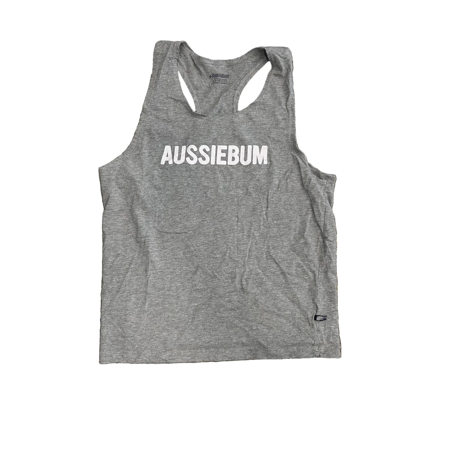 Aussiebum Grey Tank Top Shirt - Small - 19" x 26"