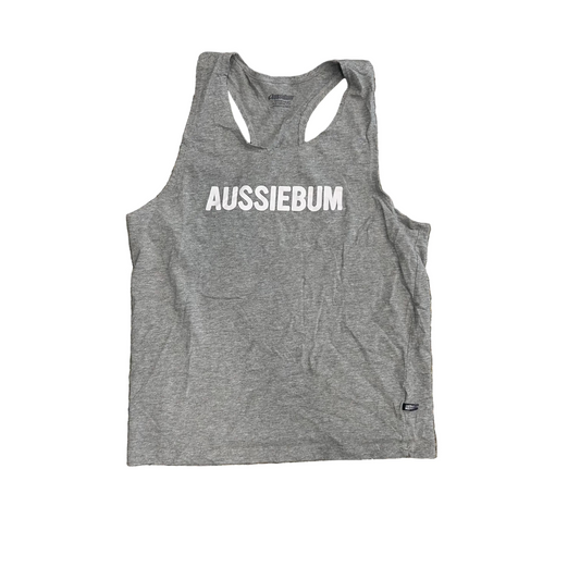 Aussiebum Grey Tank Top Shirt - Small - 19" x 26"