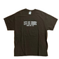 Gildan Lets Eat Grandma Commas Save Lives Brown Tshirt - Medium - 21" x 28.5"