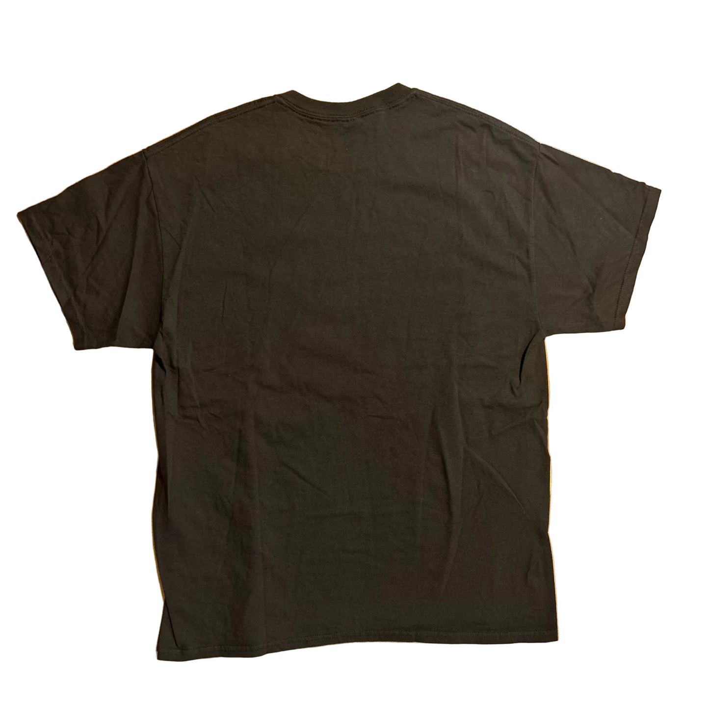 Gildan Lets Eat Grandma Commas Save Lives Brown Tshirt - Medium - 21" x 28.5"