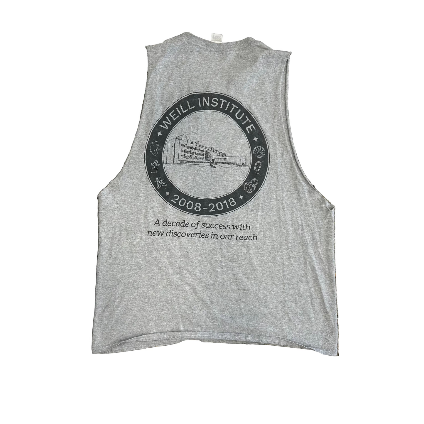 Weill Institute Grey Tank Top Shirt - Medium - 21" x 28"