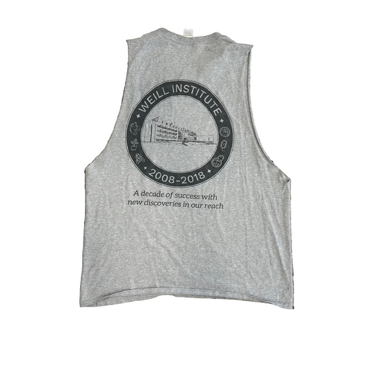 Weill Institute Grey Tank Top Shirt - Medium - 21" x 28"