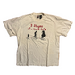 Dee 25 Stages of a Man’s Life Santa White Tshirt - Large - 22.5" x 27.5"