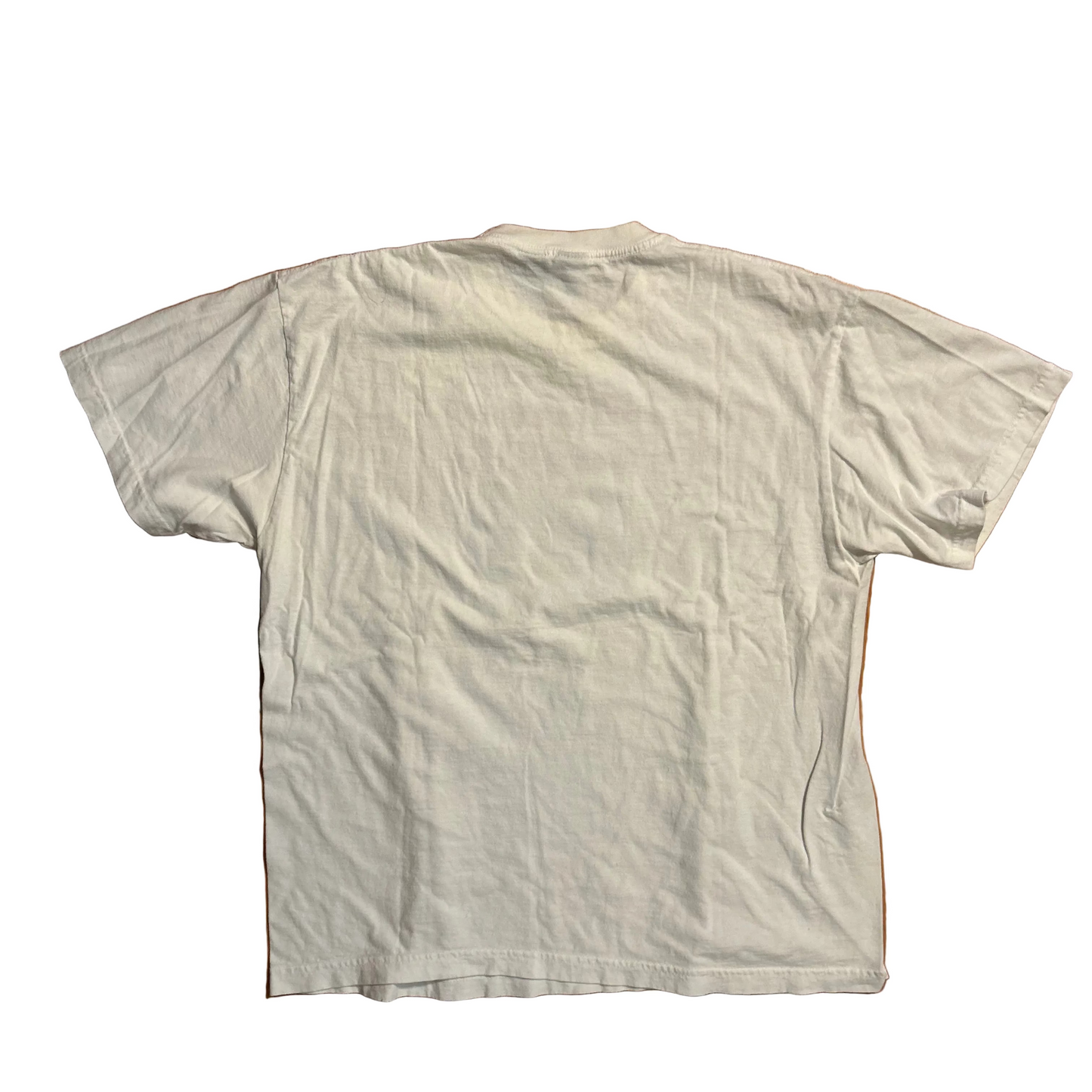 Dee 25 Stages of a Man’s Life Santa White Tshirt - Large - 22.5" x 27.5"