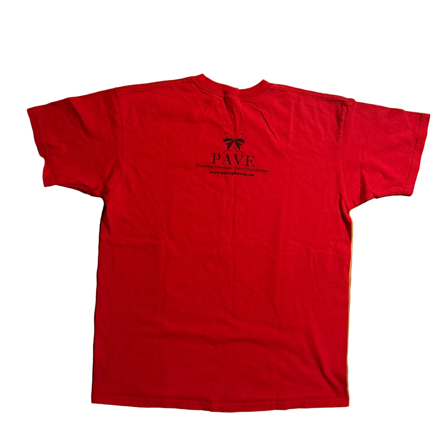 Anvil Asking is the First Thing You Do With Your Mouth Victim Empowerment Red Tshirt - Medium - 21.5” x 28”