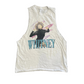 Whitney White Tank Top Shirt - Medium - 21" x 27"
