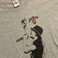 Gildan Jim Beam Liquor Kid Rock Grey Tshirt - Large - 23.5" x 29.5"