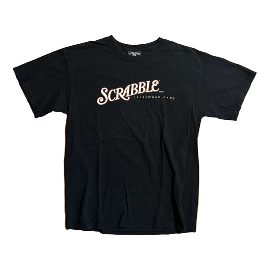 Steve and Barry’s Scrabble Crossword Board Game 2007 Navy Blue Tshirt - Medium - 20" x 27.5"