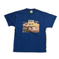 90’s Delta Hershey’s Ice Cream Double Dipping Blue Tshirt - Medium - 21.5" x 29"