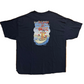 Big Dogs Fishing Lie About Size Navy Blue Tshirt - XLarge - 27.5" x 34"