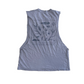 Southern Proper Blue Purple Grey Tank Top Shirt - Medium - 21" x 26"