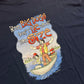 Big Dogs Fishing Lie About Size Navy Blue Tshirt - XLarge - 27.5" x 34"