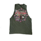 2014 Sturgis Motorcycle Rally Green Tank Top Shirt - Medium - 20" x 27"
