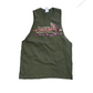 2014 Sturgis Motorcycle Rally Green Tank Top Shirt - Medium - 20" x 27"