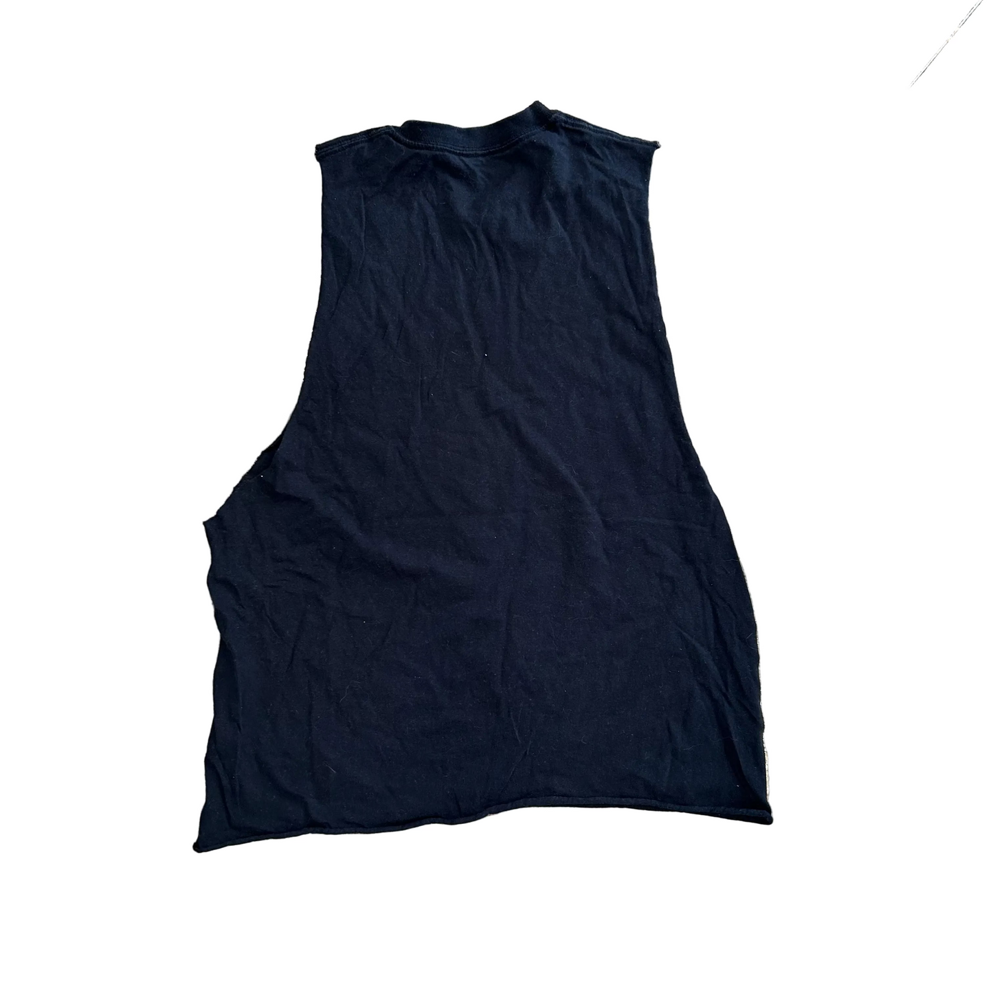 Aaliyah Black Tank Top Shirt - Medium - 20" x 26"