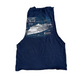 Royal Caribbean Navy Blue Tank Top Shirt - Medium - 21" x 27"