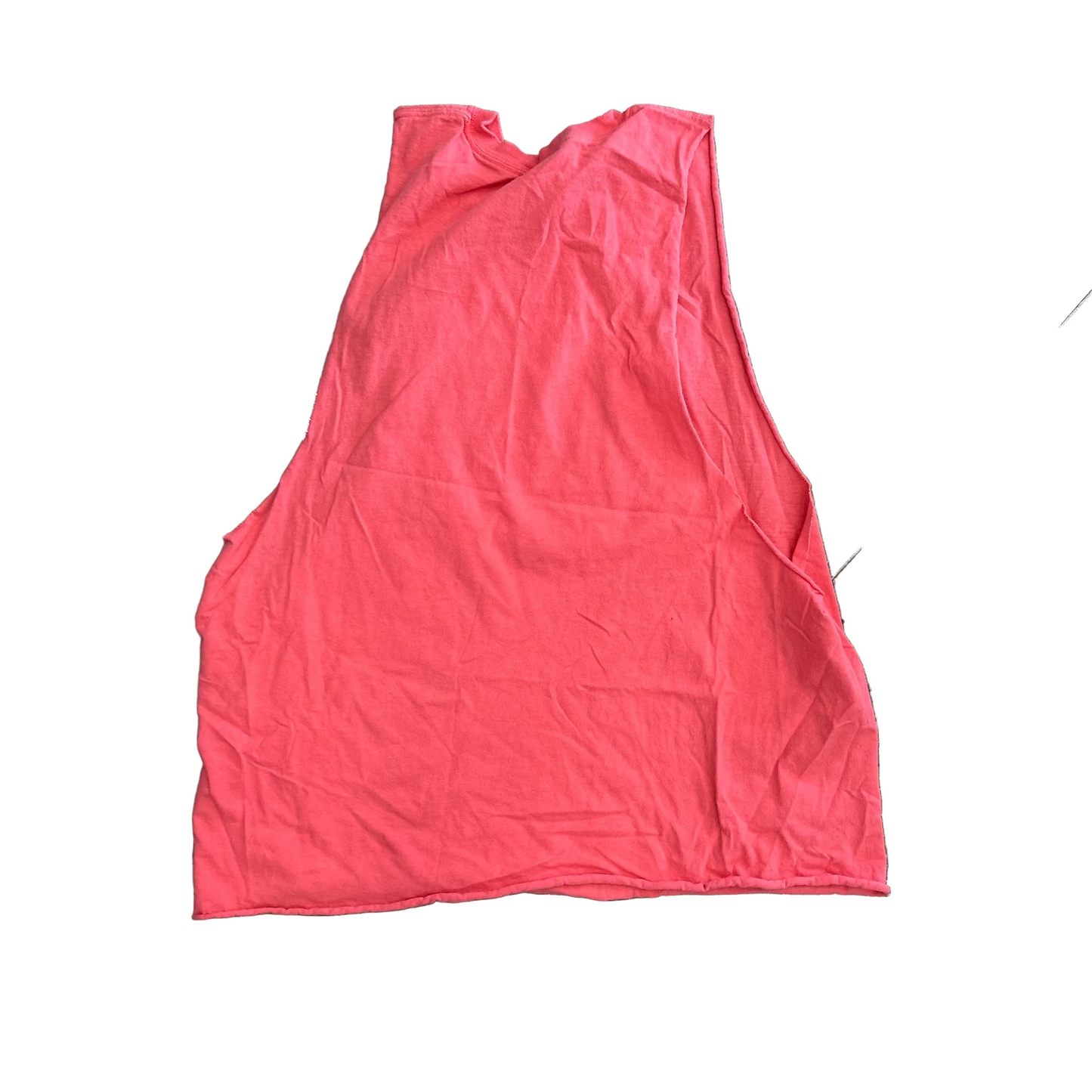 2015 Kentucky Derby Orange Pink Tank Top Shirt - Large - 23" x 26"