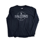 Atlanta Falcons NFL Football Black Longsleeve Shirt - Large - 23" x 28"