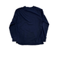 Lands End Blank Navy Blue Longsleeve Shirt - Medium - 20" x 26"