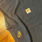 Carhartt Carphartt Navy Blue Pocket Tshirt - XLarge - 29.5" x 34"