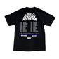 Joey Badass Amerikkkana Tour Black Tshirt - Medium - 21" x 29"